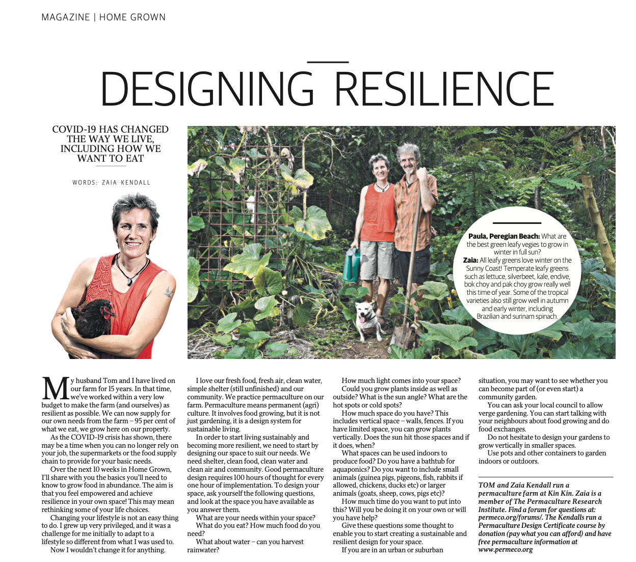 Designing Resilience Permeco Inc